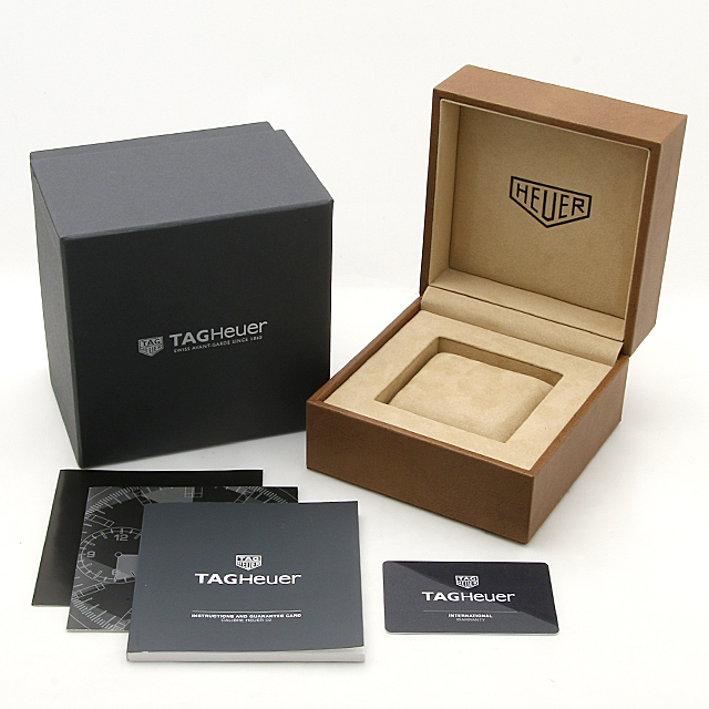 タグホイヤー ヘリテージ キャリバー ホイヤー02 クロノグラフ CBE2110.FC8226 中古 メンズ