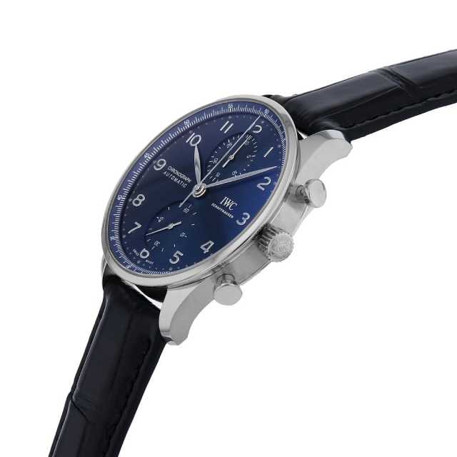 IW371606 ブルー IWC ポルトギーゼ クロノグラフ 新品 | 東京