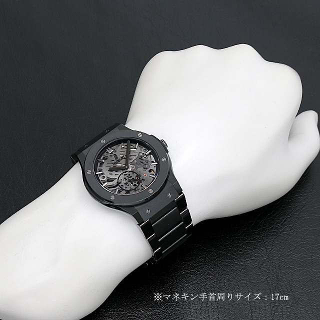 クラシック フュージョン クラシコ ウルトラシン スケルトン オールブラック 515.CM.0140.CM サブ画像４