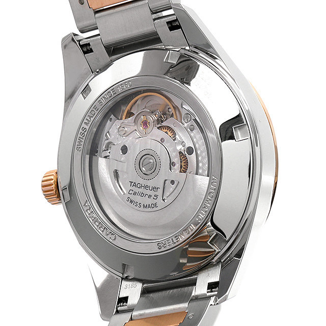 タグホイヤー カレラ キャリバー5 スティール アンド ゴールド WAR215D.BD0784 中古 メンズ