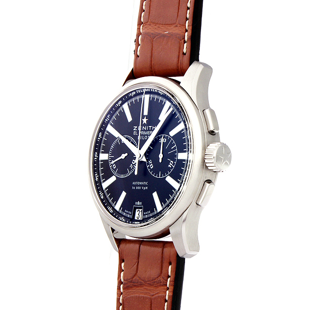 エルプリメロ パイロット クロノグラフ 03.2117.4002/23.C704 サブ画像１