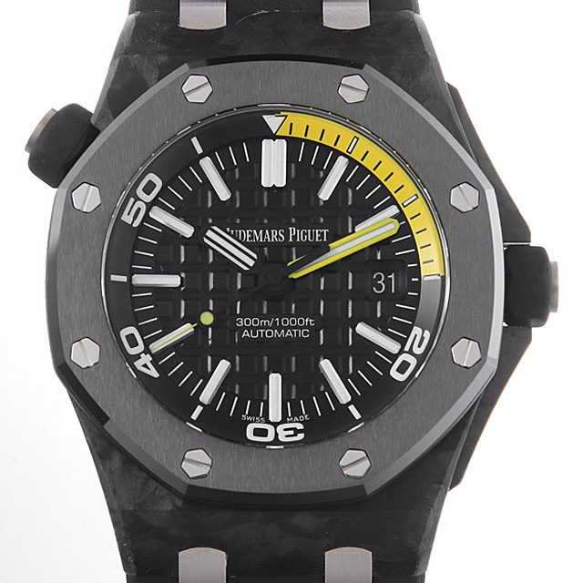 ロイヤルオーク オフショアダイバー フォージドカーボン 15706AU.OO.A002CA.01 メイン画像