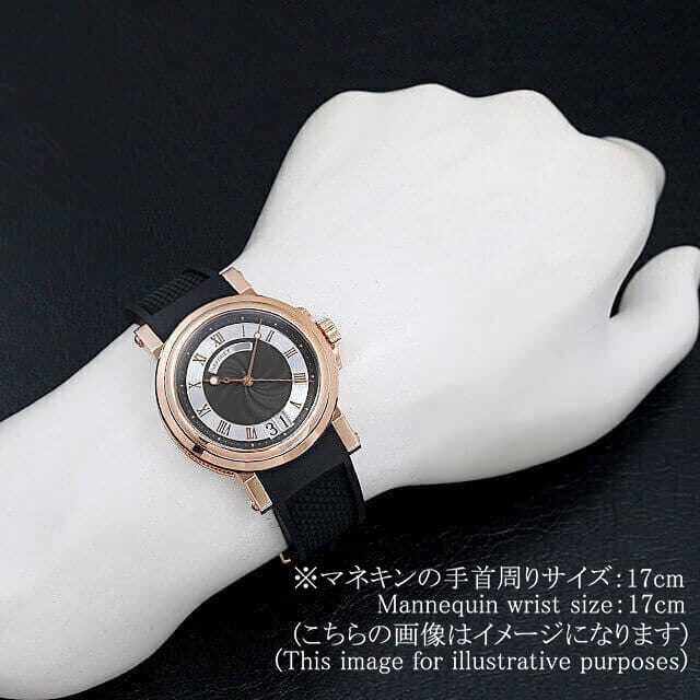 Breguetブレゲ マリーンⅡ 5817 ラバーベルト 白 5817BR/Z2/5V8 ブラック Breguet(ブレゲ)マリーンII ラージ