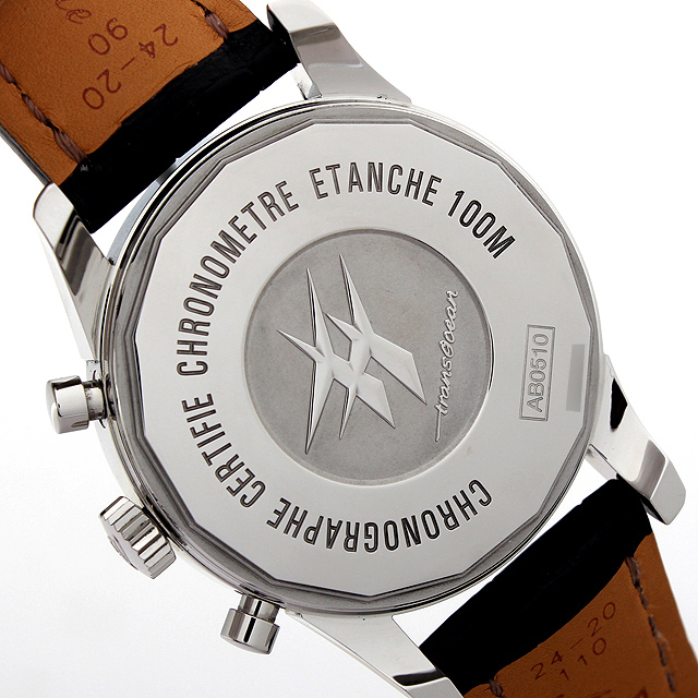 Transocean Chronograph Unitime A050B62WBD (AB0510) Sub-image 2