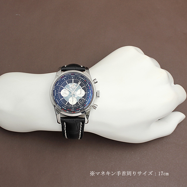Transocean Chronograph Unitime A050B62WBD (AB0510) Sub-image 4