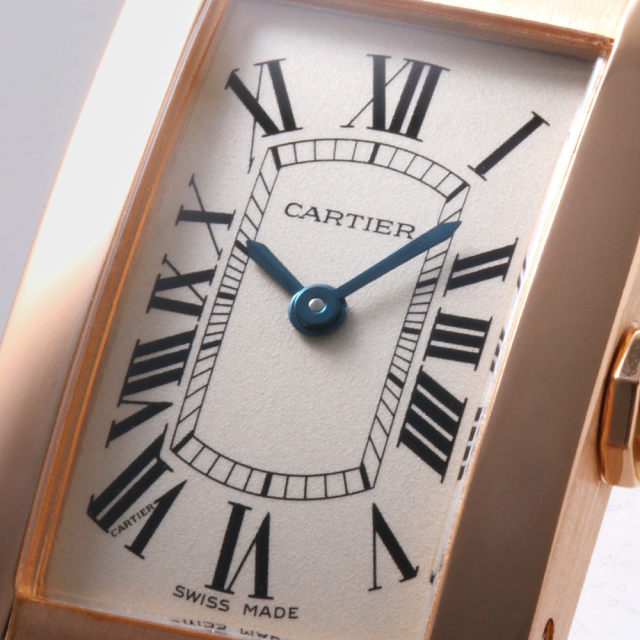 W2607456 アイボリー Cartier（カルティエ）タンクアメリカン SM