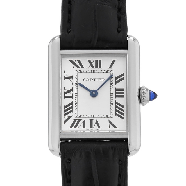 WSTA0042 シルバー Cartier（カルティエ）タンク マスト SM 中古 