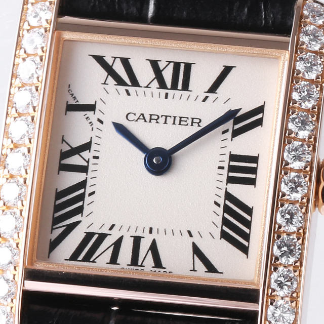 カルティエ タンクフランセーズ WE104531 レディース 中古