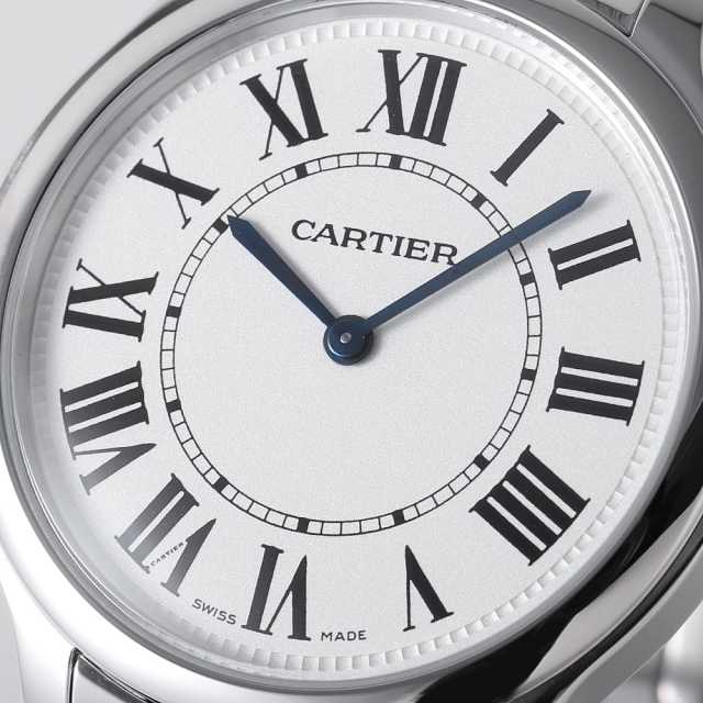 WSRN0034 シルバー Cartier（カルティエ）ロンド マスト ドゥ
