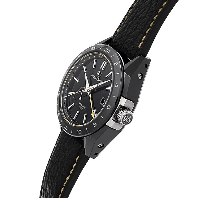 グランドセイコー GMT ブラックセラミックス リミテッドコレクション SBGE243 中古 メンズ
