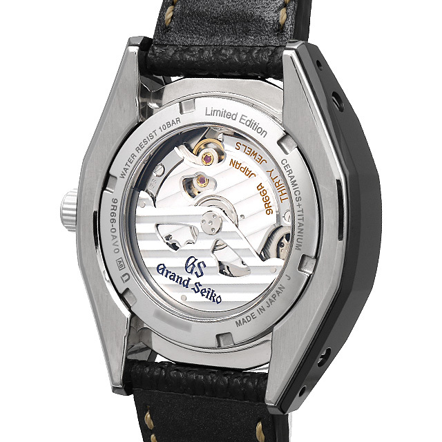グランドセイコー GMT ブラックセラミックス リミテッドコレクション SBGE243 中古 メンズ