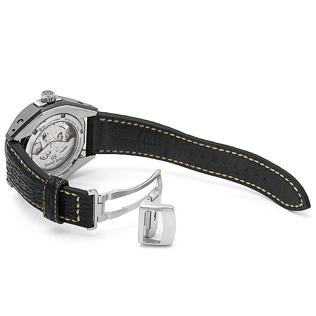 グランドセイコー GMT ブラックセラミックス リミテッドコレクション SBGE243 中古 メンズ