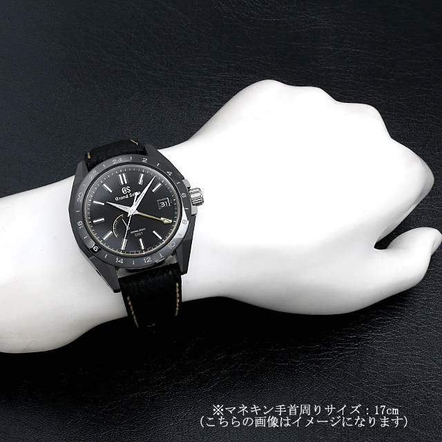 グランドセイコー GMT ブラックセラミックス リミテッドコレクション SBGE243 中古 メンズ