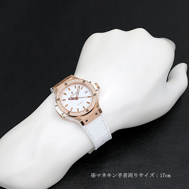 ビッグバン ゴールドホワイトダイヤモンド 365.PE.2180.LR.1104 サブ画像４