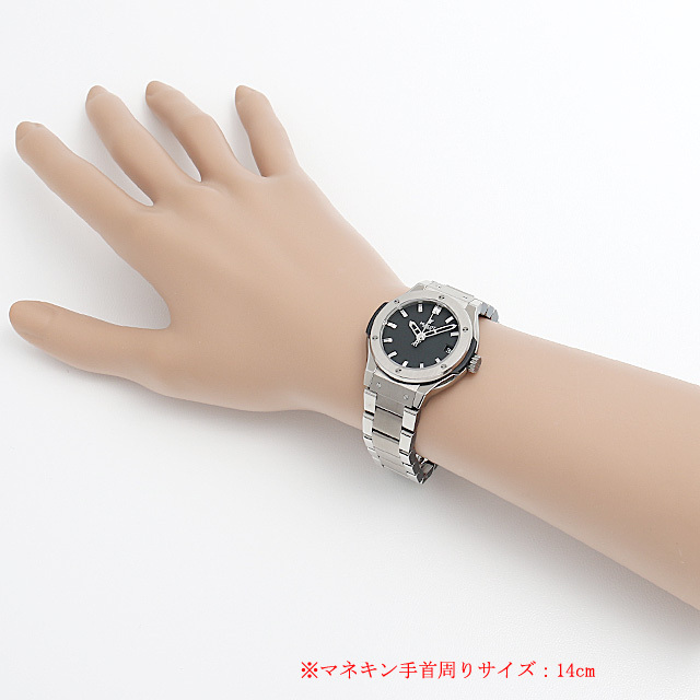 クラッシックフュージョン チタンブレスレット 581.NX.1170.NX サブ画像３