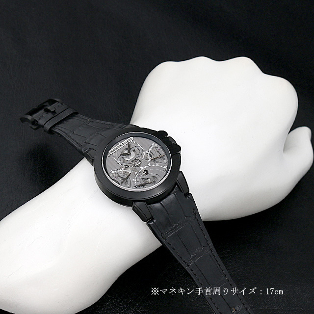 オーシャン クロノグラフ トリプルレトログラード ブラックザリウム 400/MCRA44ZKL.S サブ画像４