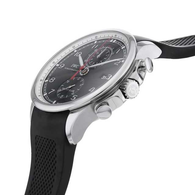 IW390204 ブラック IWC ポルトギーゼ ヨットクラブ クロノグラフ