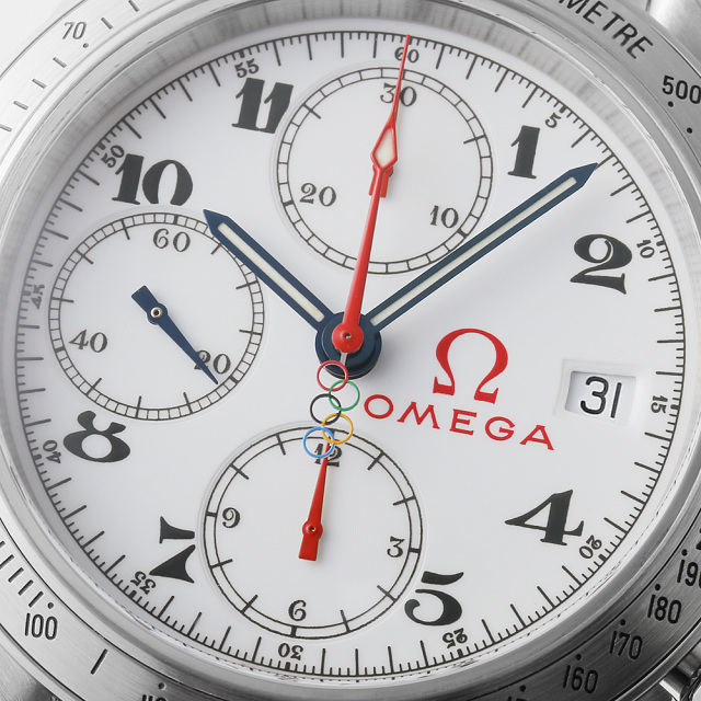 323.10.40.40.04.001 ホワイト OMEGA（オメガ）スピードマスター  