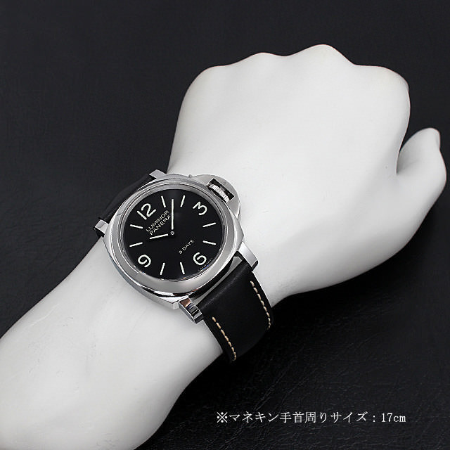 PAM00560 ブラック PANERAI（パネライ）ルミノールベース 8デイズ  