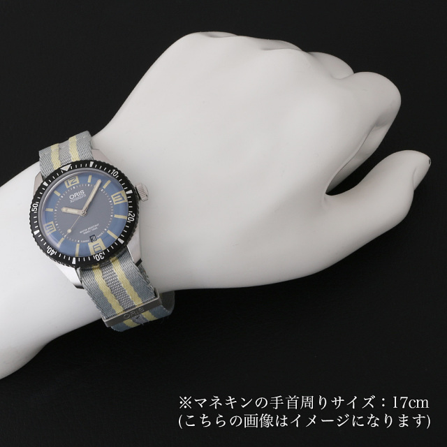 01 733 7707 4065-07 5 20 28FC ブルー Oris（オリス）ダイバーズ65