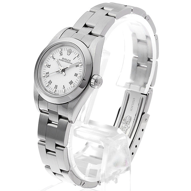 76080 ROLEX（ロレックス） オイスターパーペチュアル ホワイト