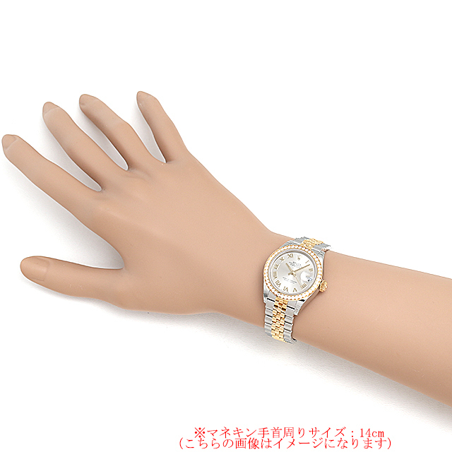 デイトジャスト28 ベゼルダイヤ ジュビリーブレス 279383RBR サブ画像３