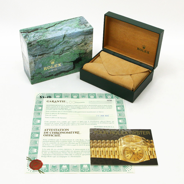 5【美品・最新型】ROLEX 箱 ECO仕様 OYSTER M GMT冊子・タグ Rolex Green Oyster M Eco Presentation Storage Watch Box