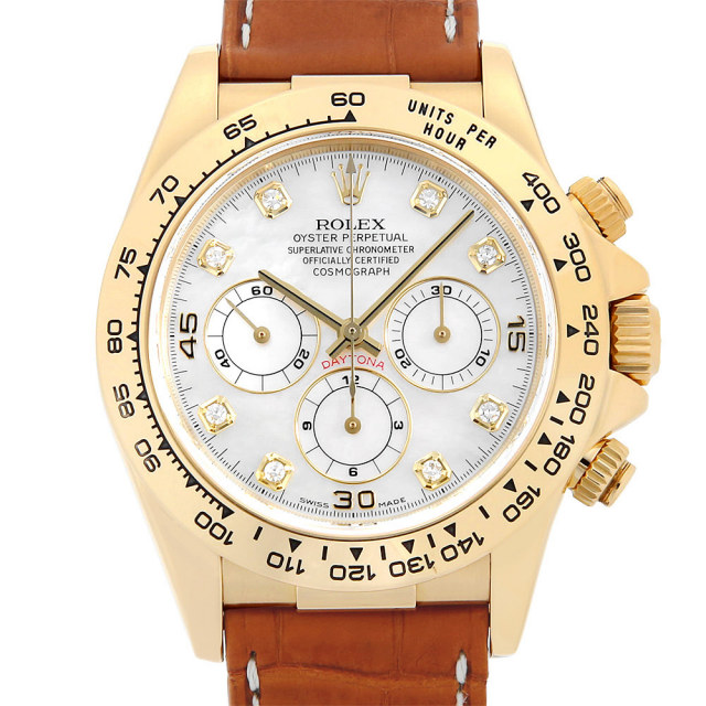 16518NG ホワイトシェル ROLEX（ロレックス）コスモグラフ デイトナ 8P 