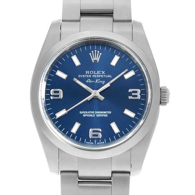 114200 ブルー ROLEX（ロレックス）エアキング 中古 | 東京・大阪の  