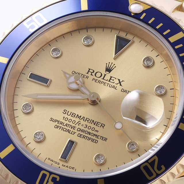ロレックス サブマリーナ 16618SG メンズ 中古