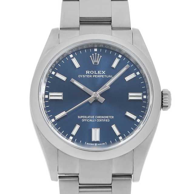 126000 ブルー ROLEX（ロレックス）オイスターパーペチュアル36 中古  