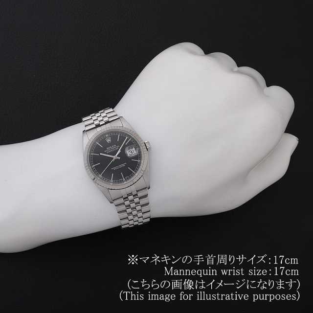 16234 ブラック ROLEX（ロレックス）デイトジャスト 中古 | 東京