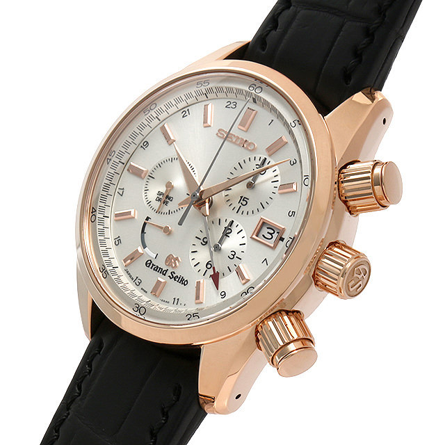 グランドセイコー スプリングドライブ クロノグラフ マスターショップ限定 SBGC004 中古 メンズ