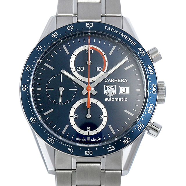 タグホイヤー カレラ タキメーター クロノグラフ CV2015.BA0786 中古 メンズ