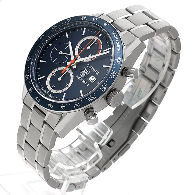 タグホイヤー カレラ タキメーター クロノグラフ CV2015.BA0786 中古 メンズ