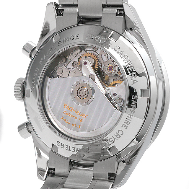 タグホイヤー カレラ タキメーター クロノグラフ CV2015.BA0786 中古 メンズ