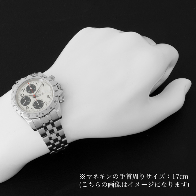 79280P ホワイト×ブラック TUDOR（チューダー）クロノタイム