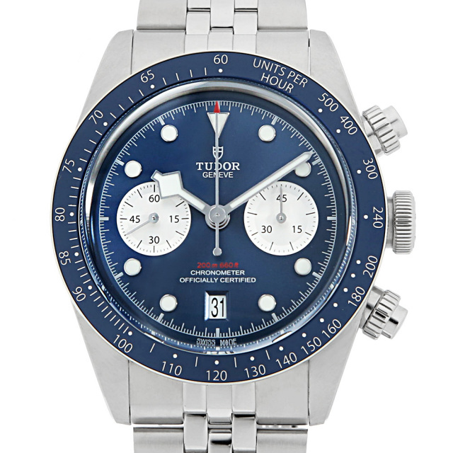 チューダー ブラックベイ クロノ 79360N メンズ 中古 巻い 腕時計 