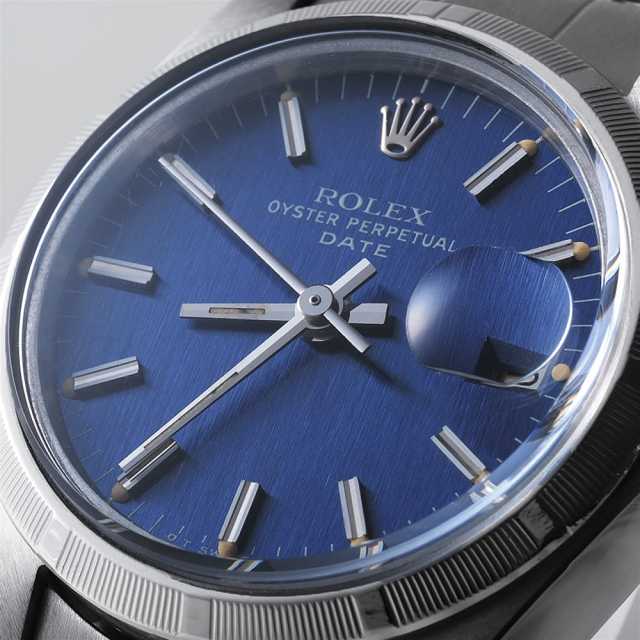 6919 ブルー ROLEX（ロレックス）オイスターパーペチュアルデイト