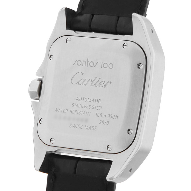 W20106X8 シルバー Cartier（カルティエ）サントス100 MM 中古 | 東京 