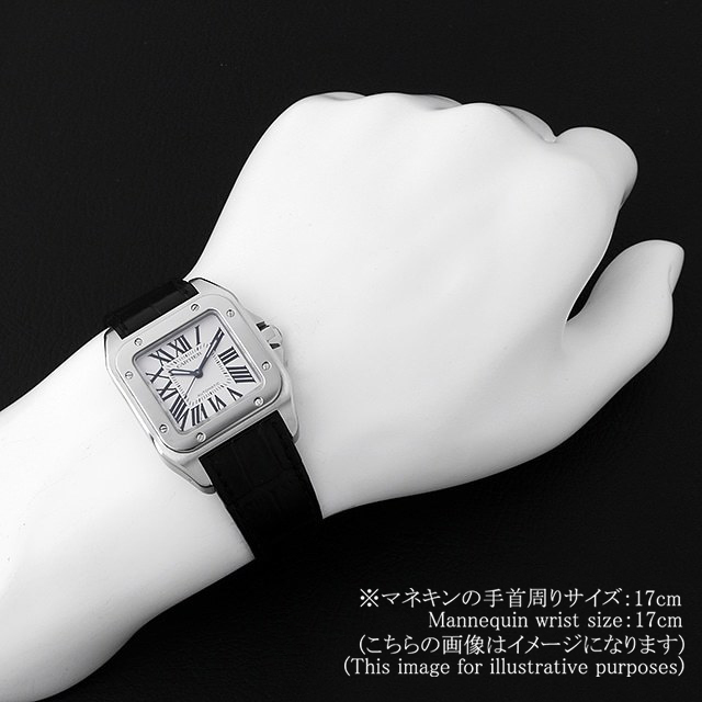 W20106X8 シルバー Cartier（カルティエ）サントス100 MM 中古 | 東京 