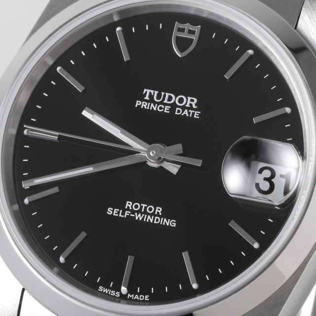 TUDOR チュードル74000 プリンスデイト（チューダー）ギャラ 保証書 黒