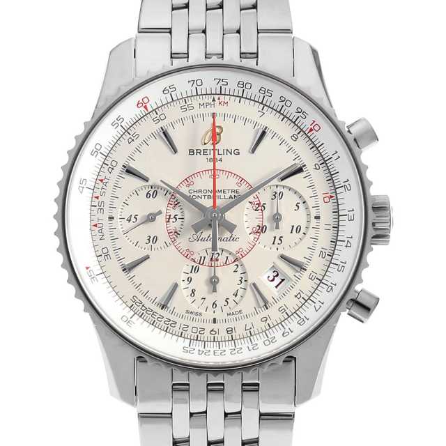 S033G09NP(AB0131) シルバー BREITLING（ブライトリング）ナビタイマー  