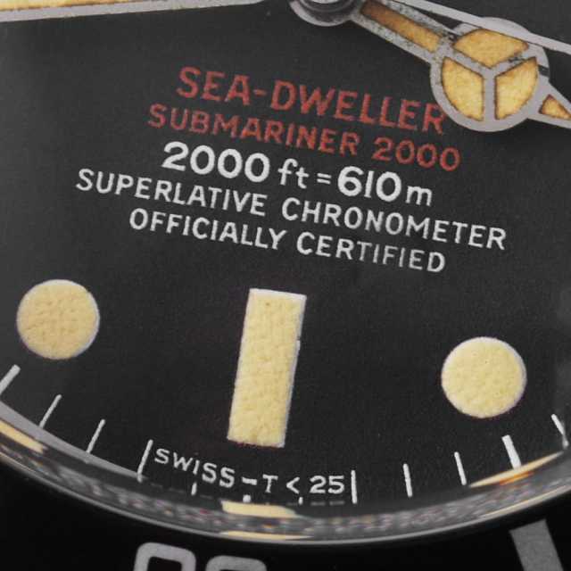 ROLEX ロレックス シードゥエラー 掛時計 1665 ブラック ROLEX（ロレックス）シードゥエラー アンティーク