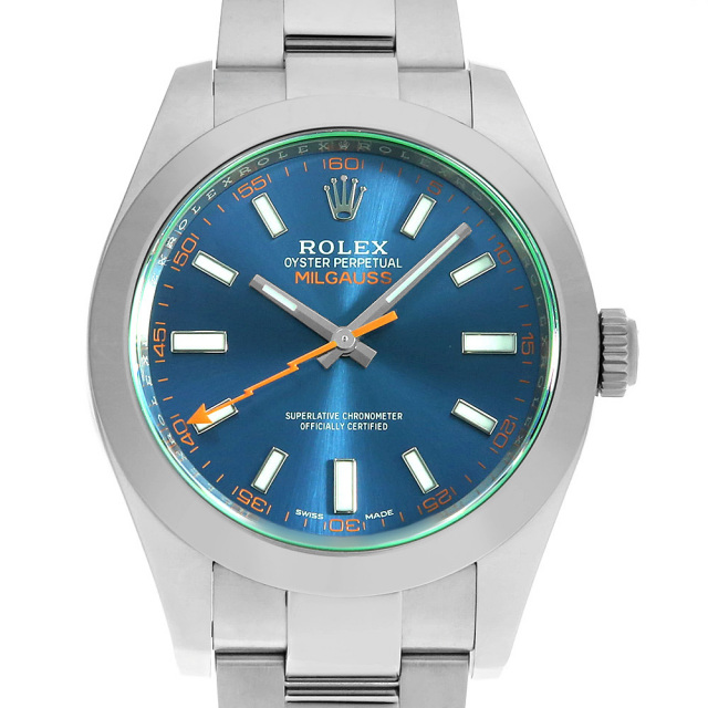 116400GV ブルー ROLEX（ロレックス）ミルガウス Zブルー 中古 | 東京  