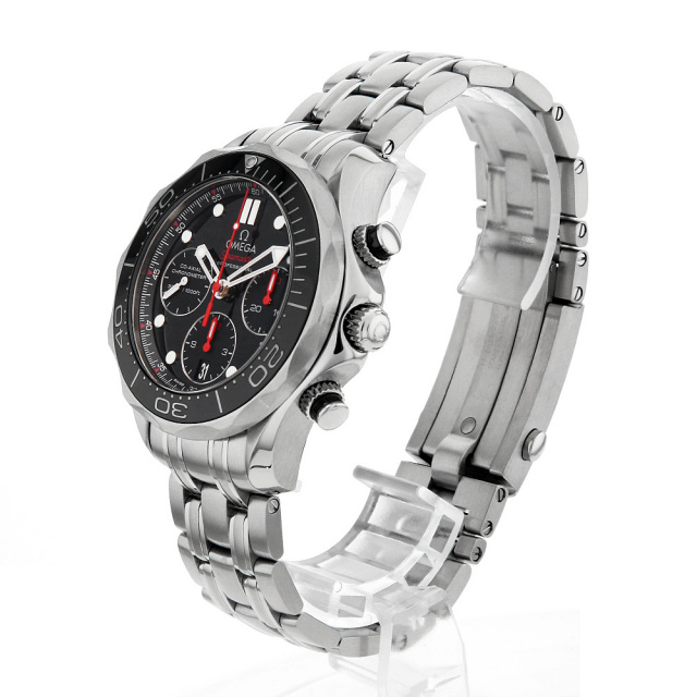 212.30.42.50.01.001 ブラック OMEGA（オメガ）シーマスター ダイバー  