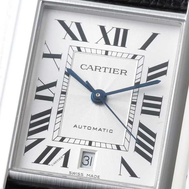 Cartier シルバー 置時計 楽天市場】【オーバーホール済】 カルティエ マストタンク SM