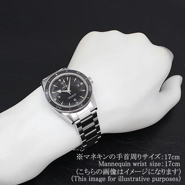 233.30.41.21.01.001 ブラック OMEGA（オメガ）シーマスター300m  