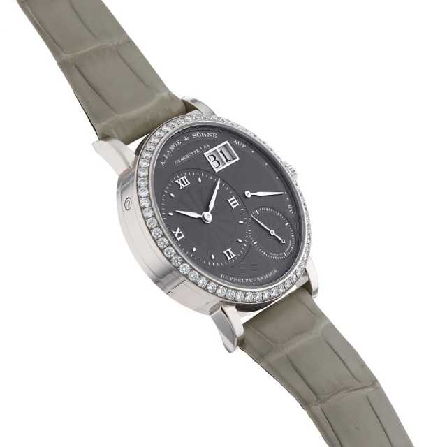 新品未使用 A.LANGE&SOHNE ランゲ&ゾーネ 革製時計ケース グレー 181.838(LSLS1813SA) グレー A LANGE&SOHNE（ランゲ＆ゾーネ）リトル