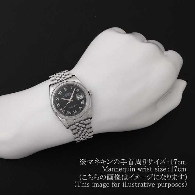 116200 ブラック ROLEX（ロレックス）デイトジャスト 中古